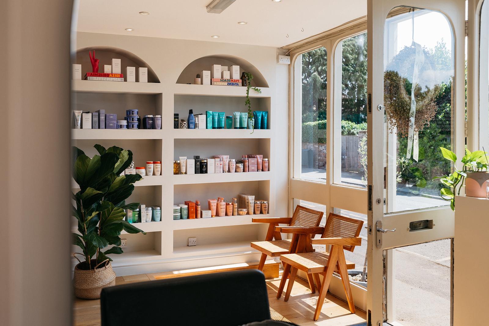 Beauty treatment products at Ivy Grace Hair and Beauty spa