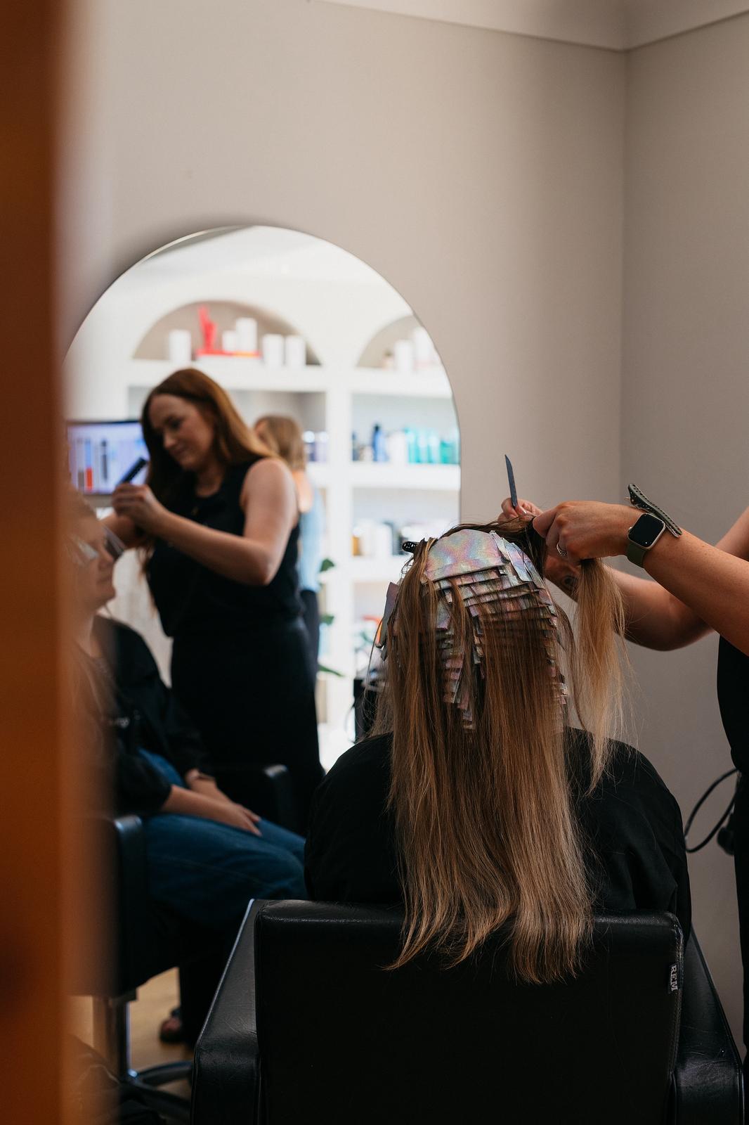 Scalp care procedure and luxury Hair Cut & Colour by Ivy Grace Hair and Beauty