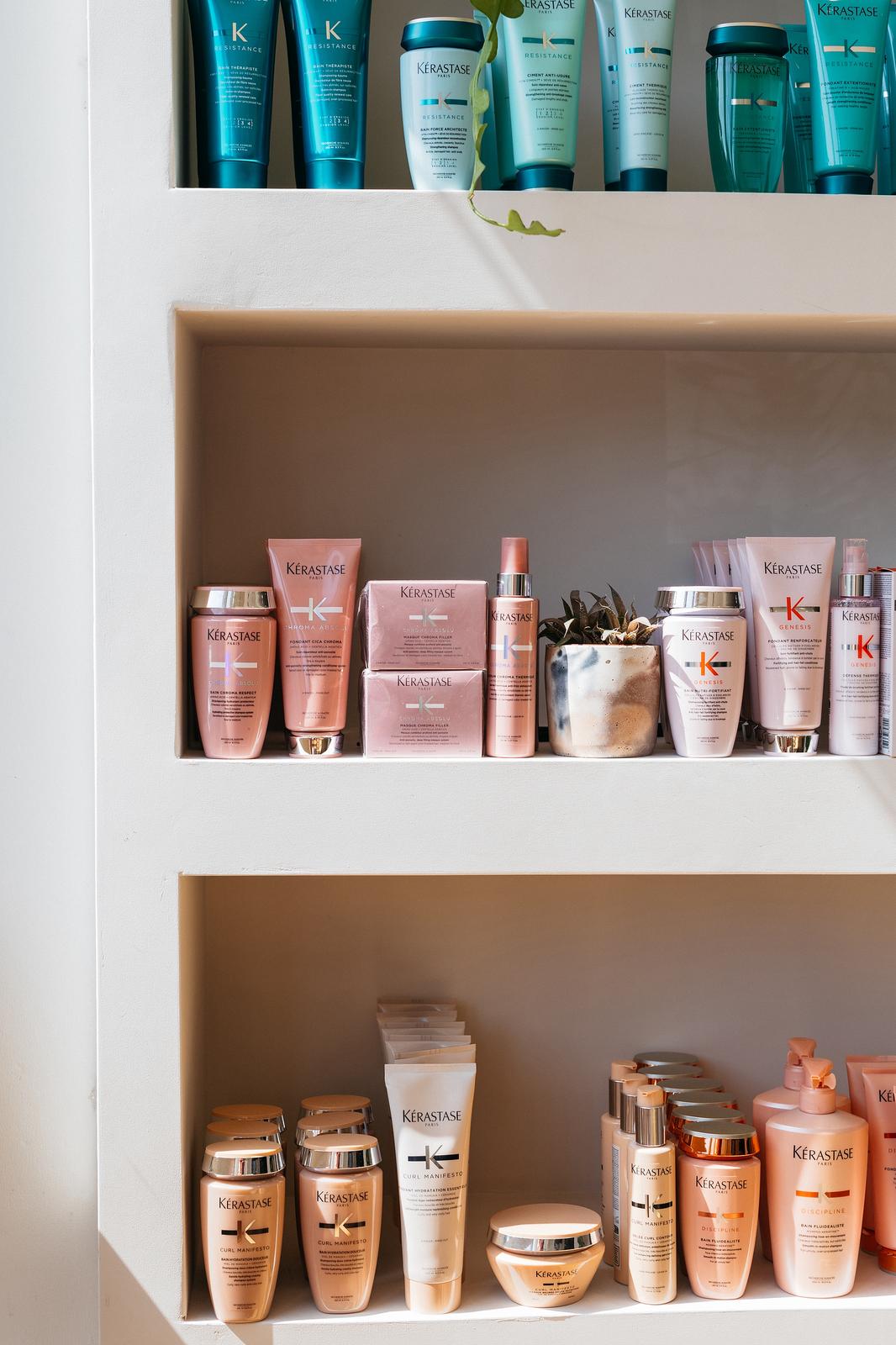 Beauty treatment products at Ivy Grace Hair and Beauty spa