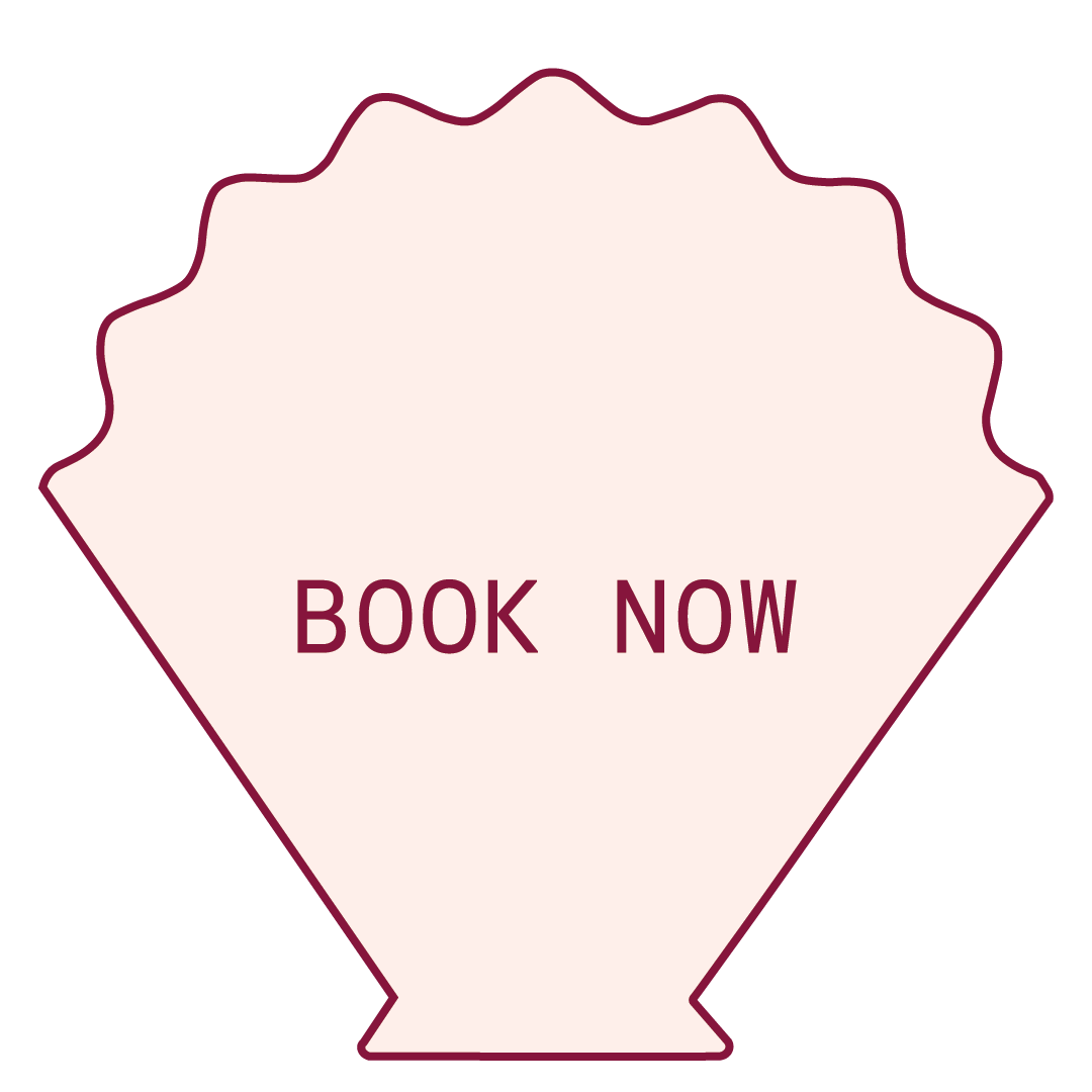 Book now shell icon for Ivy Grace Hair and Beauty